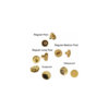 Crowns Gilt Waterproof 200 or 250 Tube - CLW059 CLW CROWNS