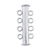 Slide Clasp Magnetic Strand Sterling Silver