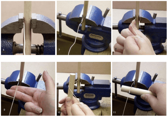 The Vice, the Dowel and Straightening the Wire