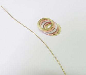 Three tone rings