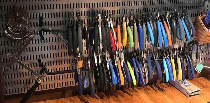 Place your tools in easy reach