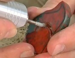Grinding (metal, stone, and wax)