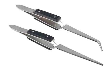 Soldering tweezers