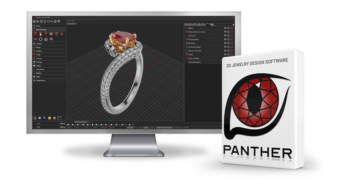 Panther 3d design Software