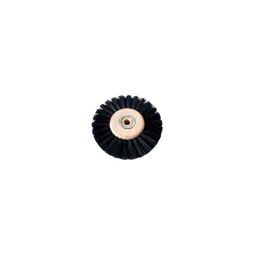 Lathe Brush Black Bristle 80mm