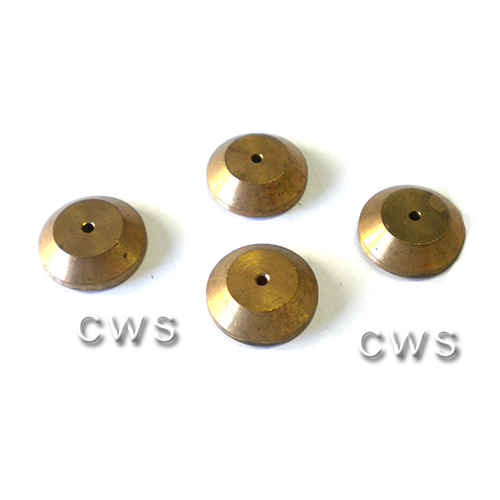 Brass Domes 15.50mm 4 Pieces