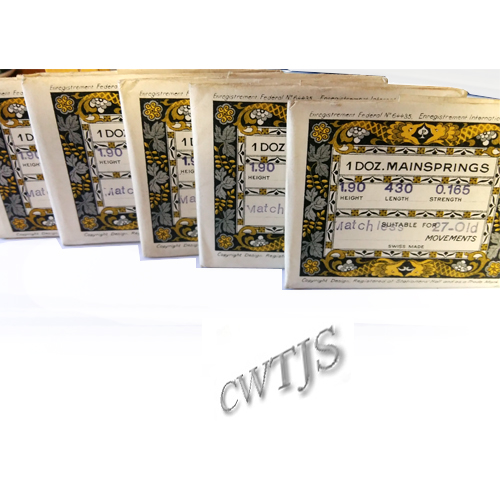 Dolphin Brand Mainspring Packets