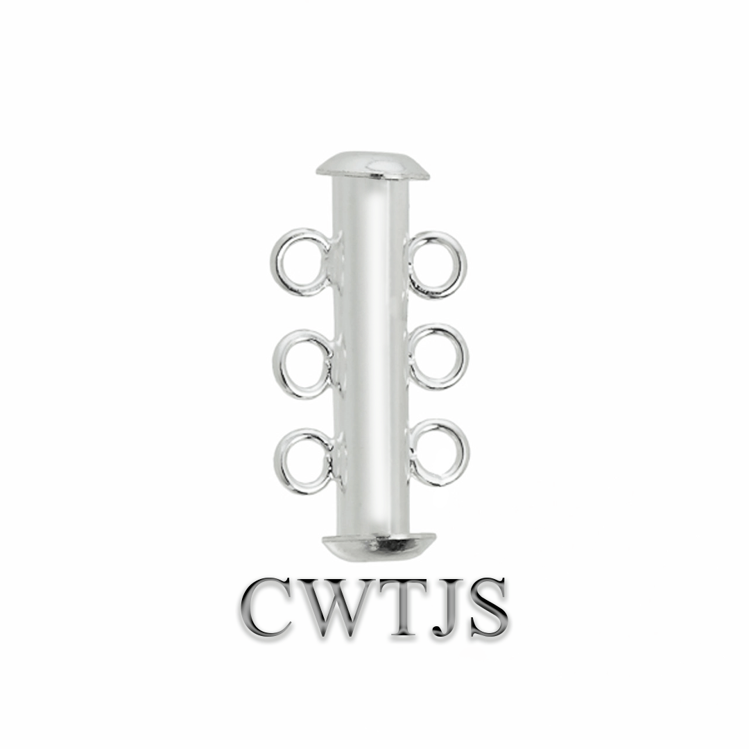 Magnetic multistrand clasps 3 strand sterling