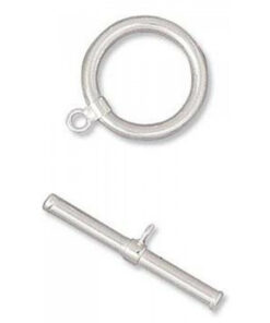 Clasp Toggle Silver