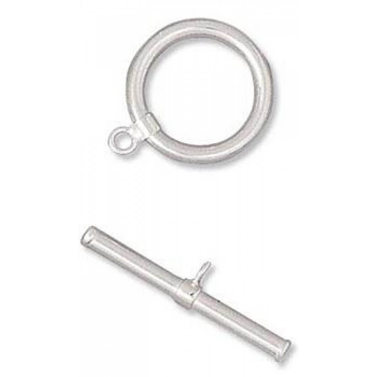 Clasp Toggle Silver