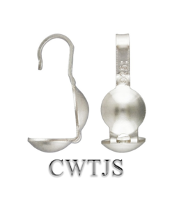 Crimp Covers 2.50-4.0mm Silver - WJS017S 3.0mm