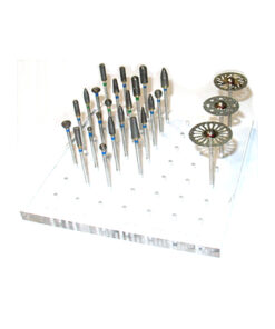 Acrylic Bur Stand 2.34mm Sizes