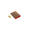 Double Slot Buckles Gilt Plated