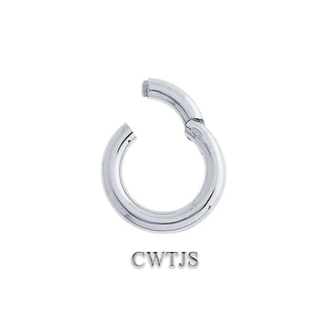 Clasp Shortener Round Silver - Image 2