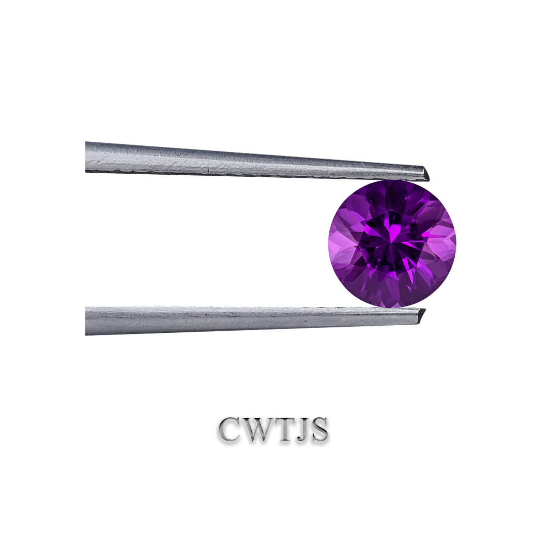 Round Brilliant Amethyst - Image 2