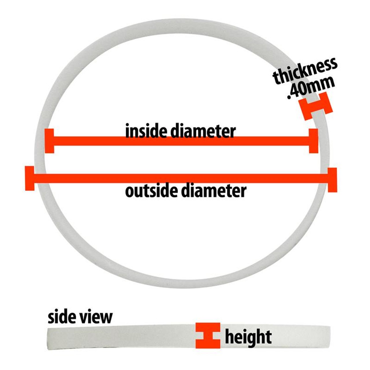 Flat gaskets