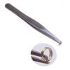 Tweezer split ring opening
