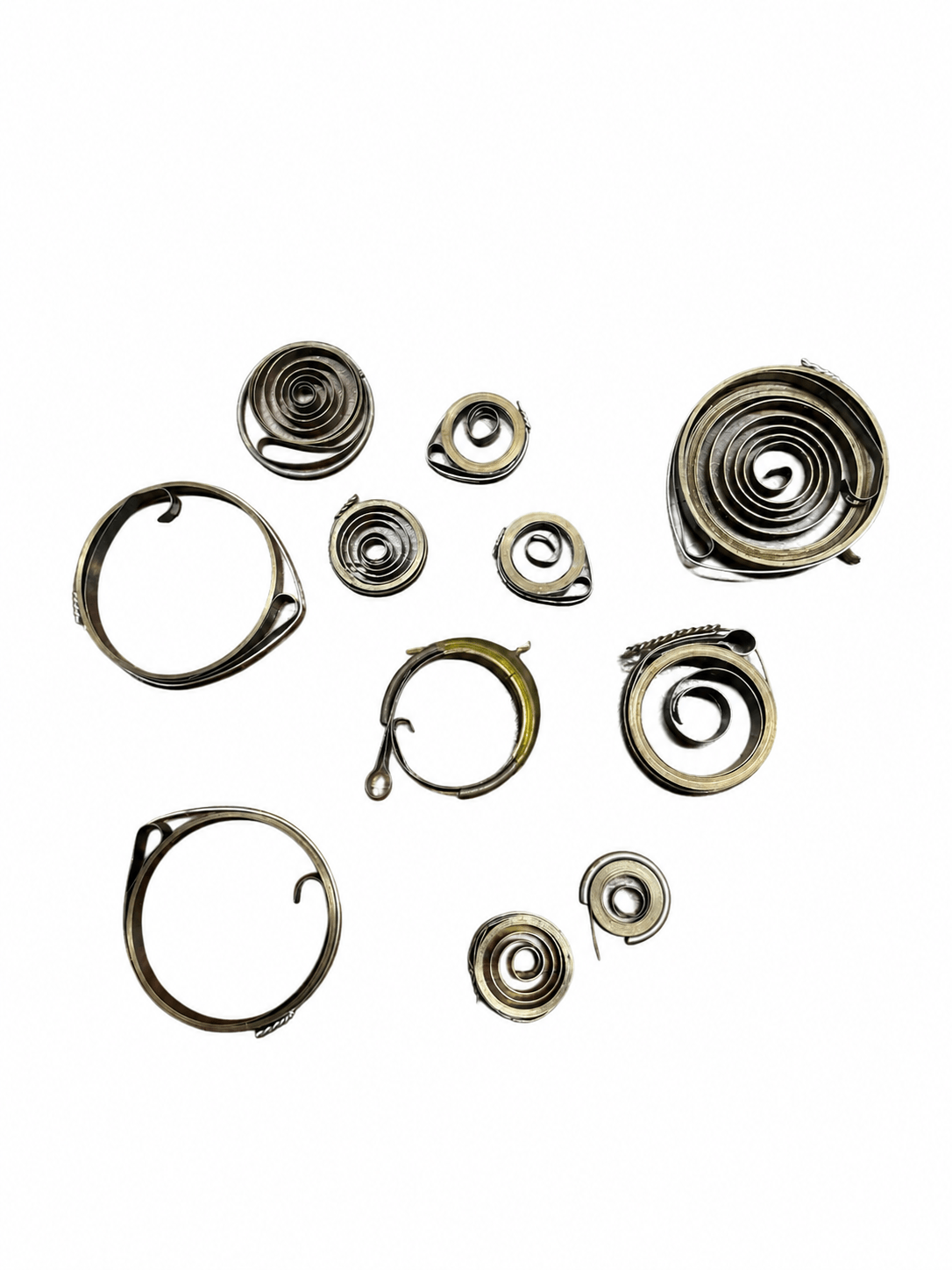 Clock Mainsprings Assorted 1 Dozen